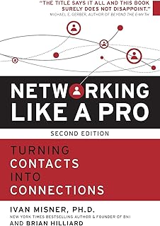 Networking Like a Pro: Turning Contacts into Connections (English Edition)